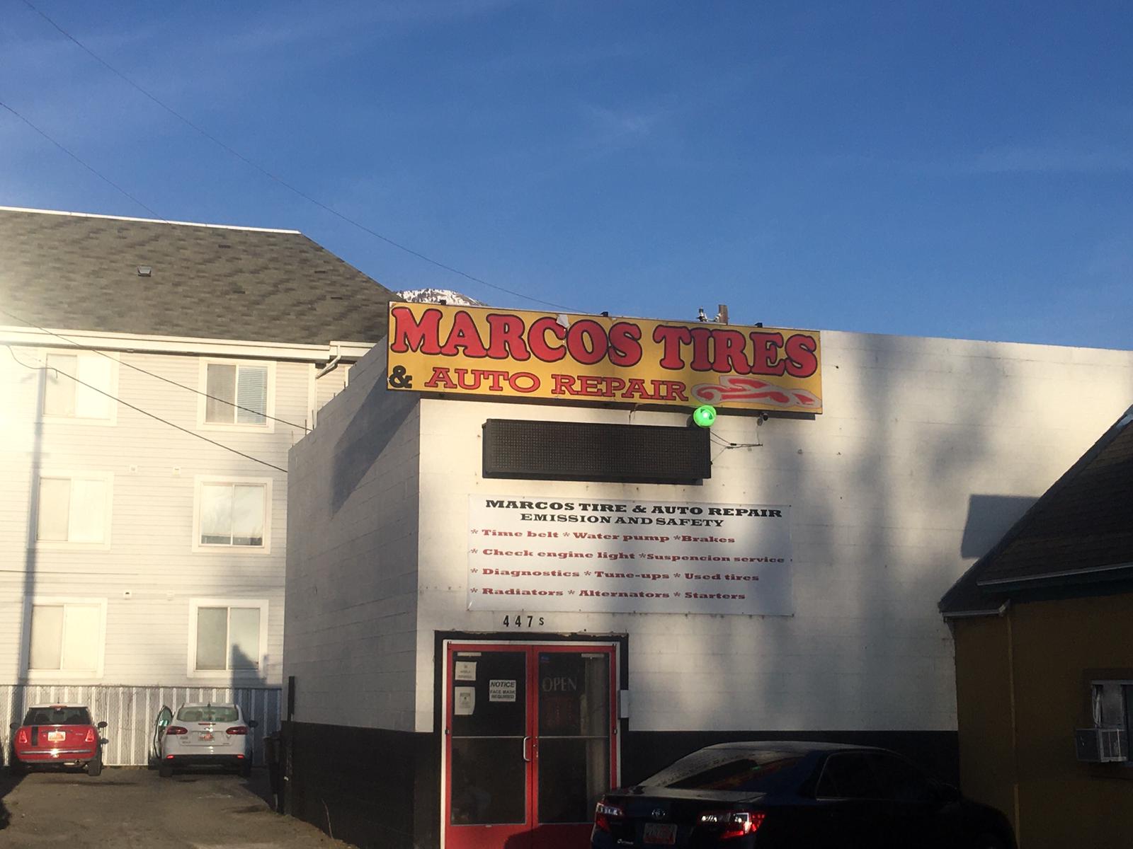 Marcos tires & auto repair Image